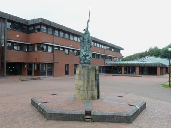 County Hall in Morpeth, headquarters of Northumberland County Council.