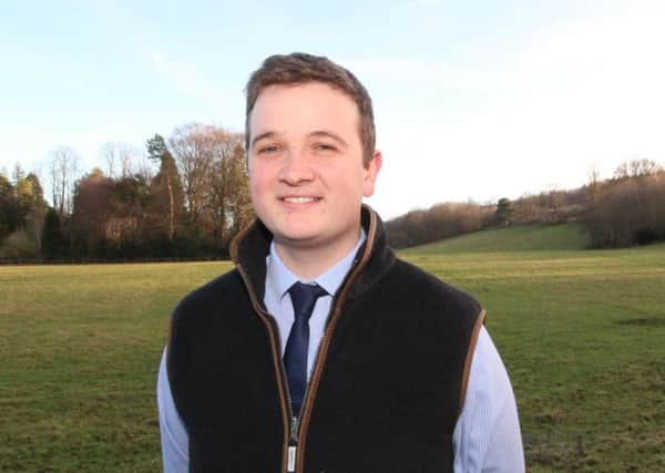 Matthew Wallace, rural surveyor with YoungsRPS.