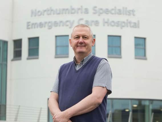 Dr Jeremy Rushmer, executive medical director at Northumbria Healthcare.