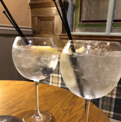 The Simonside Special, with Hepple gin and Marlish tonic.