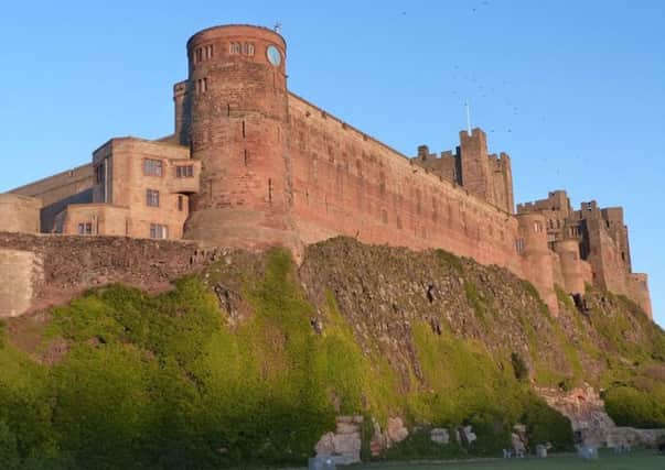 JOINT FIRST: The late afternoon sun makes Bamburgh Castle glow. A lovely picture from Andrea Field. 137 Facebook likes