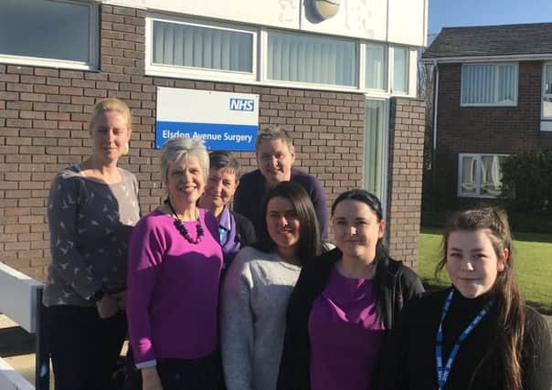 Members of the team at Elsdon Avenue Surgery in Seaton Delaval which has joined Northumbria Primary Care.