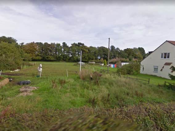 The site of the proposed homes on Nelson Drive, Swarland. Picture from Google