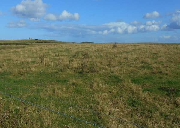 A section of the proposed Highthorn opencast mine site near Widdrington and Druridge Bay.