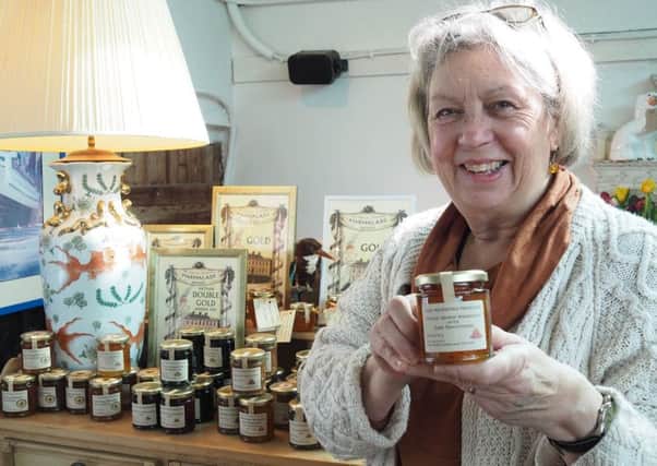 Lynne Allan with her award-winning marmalade.