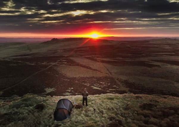 FIRST: A spectacular winter sunrise lights up a wild camp in the Cheviots. Picture by Richard Smith. 466 likes