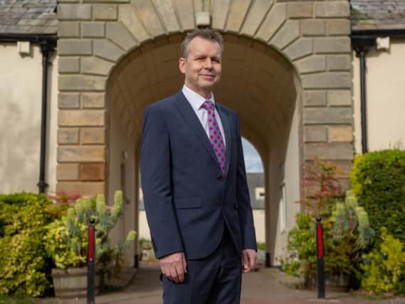 Nigel Harrett, the new principal of Northumberland College.