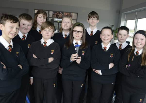 The Duchess's Community High School LEGO team.  Picture by Jane Coltman
