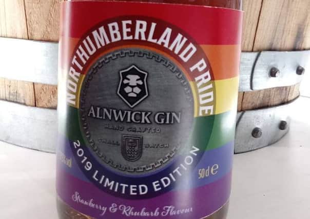 The new Northumberland Pride Gin