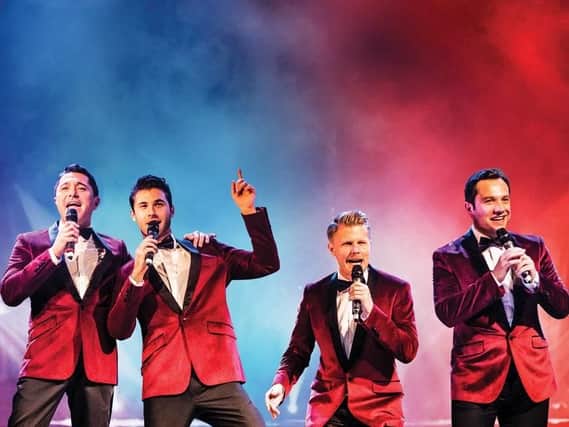 The Barricade Boys sing the hits from Le Mis ... and many more West End shows