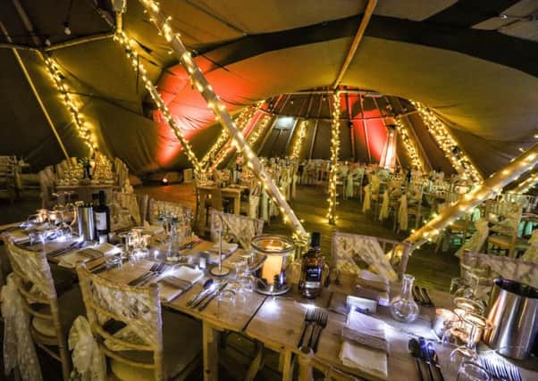 Tipi weddings are now being held at Kielder Water and Forest Park. Picture by Neil Denham