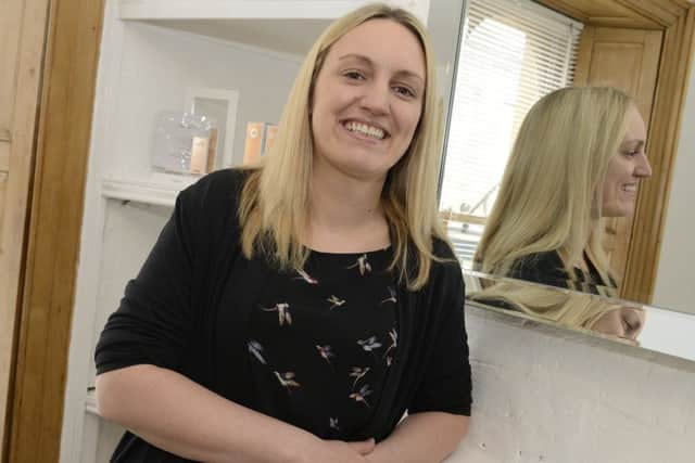 Lucy Cockburn of Clear Aesthetics in Alnwick.  Picture by Jane Coltman