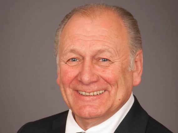 Coun Ian Hutchinson, the new civic head of Northumberland County Council.