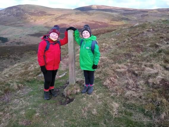 Henry and Ewan Mair-Chapman are climbing Scafell Pike to raise funds for the Great North Air Ambulance.