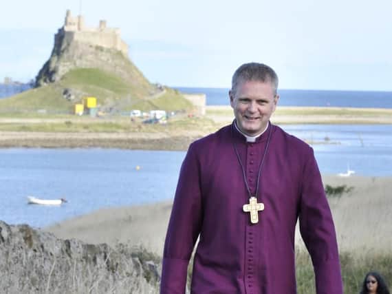 The Bishop of Berwick, Mark Tanner.