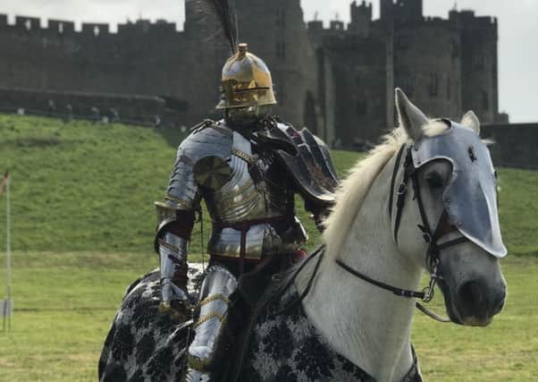 Jousting at Alnwick Castle.