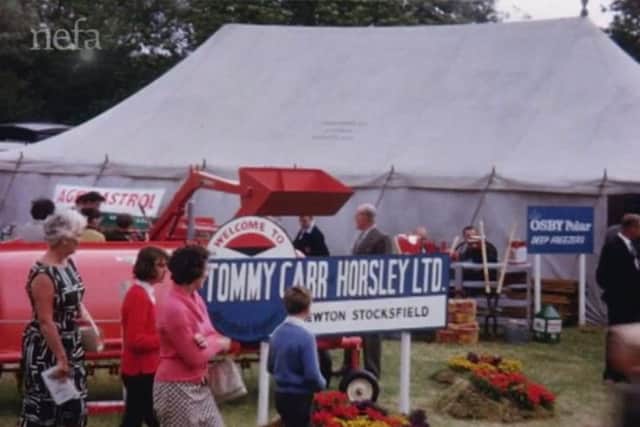 Northumberland County Show in 1964.