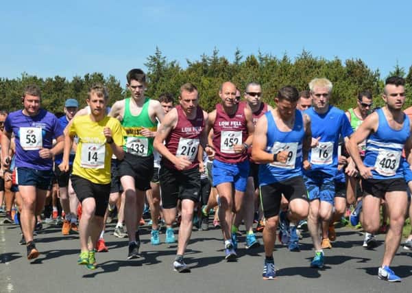 Runners in a previous Druridge Bay 10K. Picture by Judith Hardisty