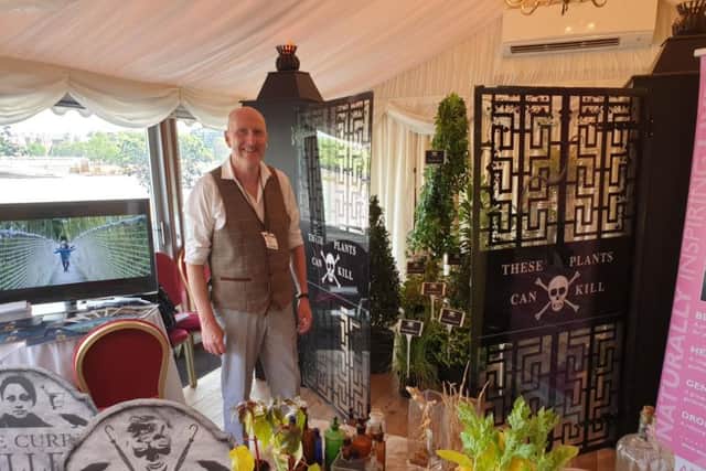 The Alnwick Garden took a piece of its Poison Garden down to Westminster for the event. Picture by Ben O'Connell