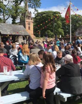 Ian Telford says Northumberland Day at The Craster Arms, Beadnell, is 'brilliant year after year'.