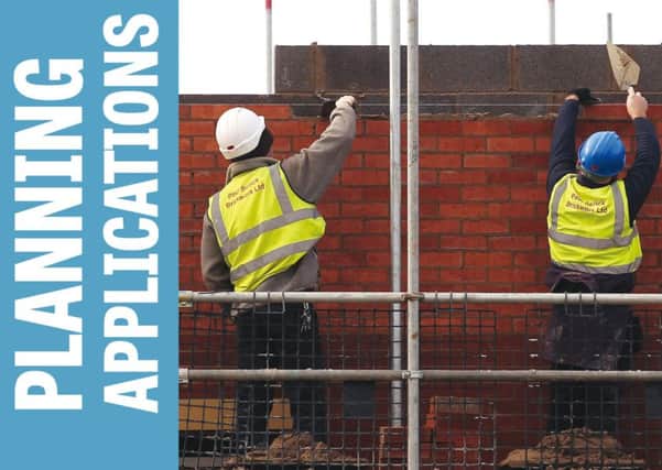 Planning applications to go before Northumberland County Council.
