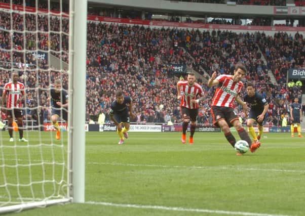 Jordi Gomez converts from the spot in today's vital win over Southampton