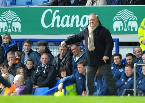 Dick Advocate on the sideline as Sunderland returned with a 2-0 win away to Everton. Picture by FRANK REID