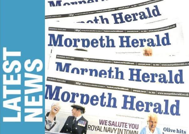 Brought to you by the Morpeth Herald.