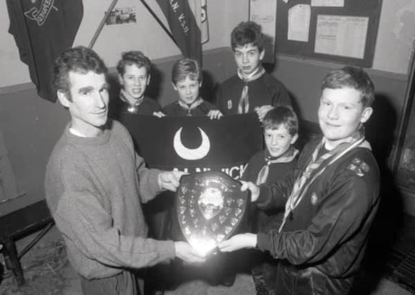 Remember when from 25 years ago, Alnwick Scouts win the Willie Taylor Trophy