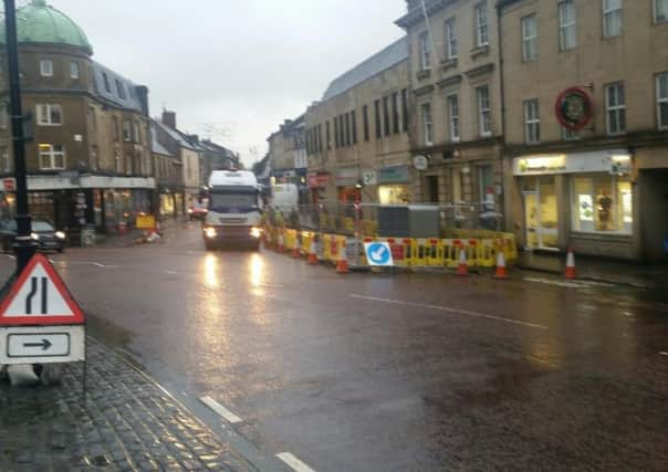 Bondgate Within, Alnwick, will remain open to traffic during the gasworks.