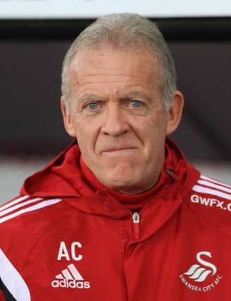 File photo dated 20-12-2015 of Swansea City's caretaker manager Alan Curtis before the Barclays Premier League match at the Liberty Stadium, Swansea. PRESS ASSOCIATION Photo. Issue date: Thursday December 31, 2015. Swansea will operate as normal in the January transfer window despite continued uncertainty over appointing a new manager. That is the assessment of caretaker boss Alan Curtis, who remains in charge for a fifth time at Manchester United on Saturday See PA story SOCCER Swansea. Photo credit should read Nigel French/PA Wire