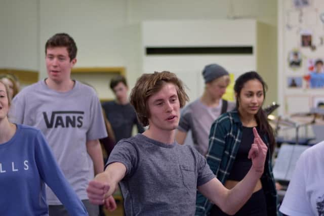 Rehearsals start for Rock of Ages at the Duchess's Community High School, Alnwick. Picture by Jack Carrigan
