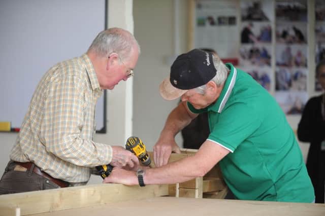 Royal Voluntary Services Men in the Workshop project, which is based in Wooler.