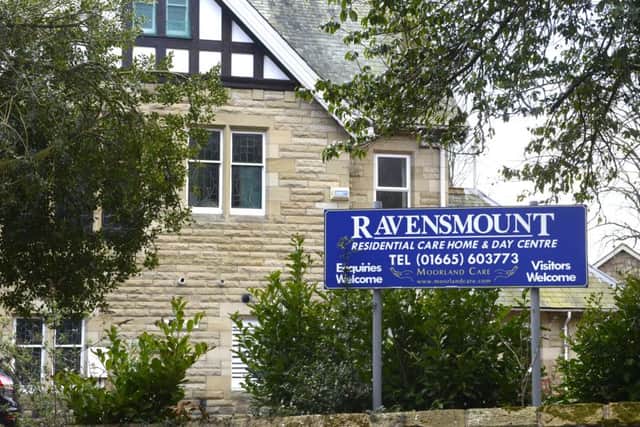 Ravensmount Residential Care Home in Alnwick.