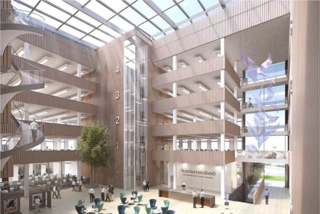 What the new Northumberland County Council HQ may look like...