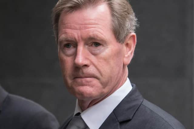 Rangers Chairman Dave King arriving at the High Court in London in December.