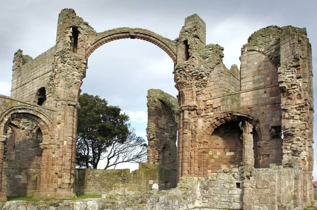 Lindisfarne Priory. Picture by Jane Coltman