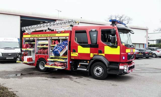 An example of one of the smaller fire engines being used elsehwere in the country.