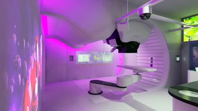An example of how the treatment rooms will look at the new centre.