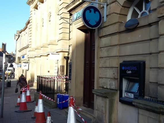 Barclays Bank, in Alniwck, is currently closed.