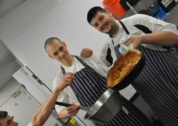 Chefs at The Hogs Head Inn are preparing for their Yorkshire pudding competition.