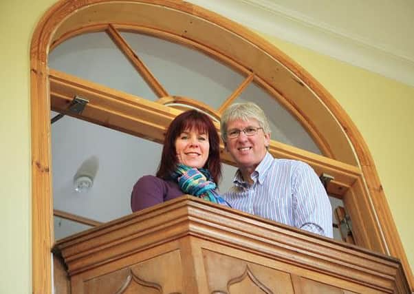 Jill and Jeff Sutheran, of St Cuthbert's House B&B in North Sunderland.