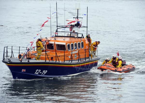 Amble RNLI was launched 29 times last year, rescuing 18 people. Picture by Jane Coltman