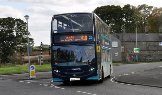 An Arriva X18 bus. Picture by Terry Collinson