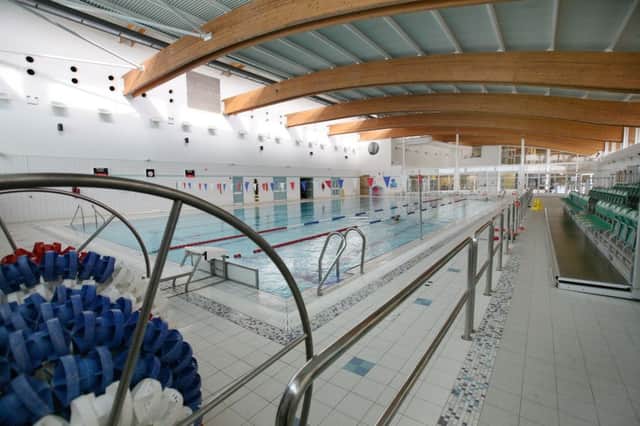 The swimming pool at Willowburn Sports and Leisure Centre, in Alnwick, which is managed by Active Northumberland.