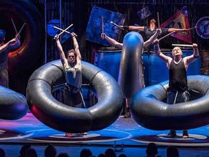 All manner of everyday items are used as instruments in Stomp.