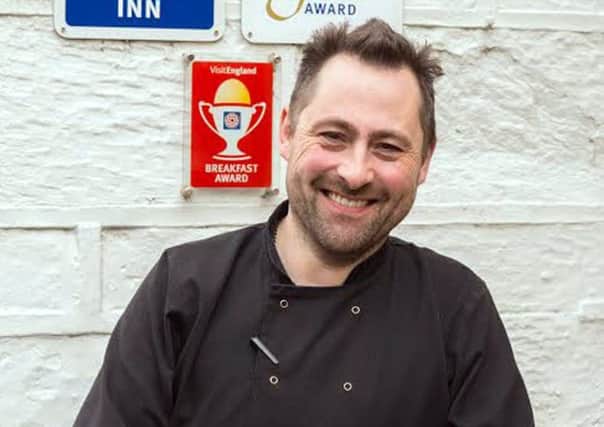 Mal Farmer joins The Northumberland Arms at Felton as head chef. Picture by Paula Rosa Photograhy
