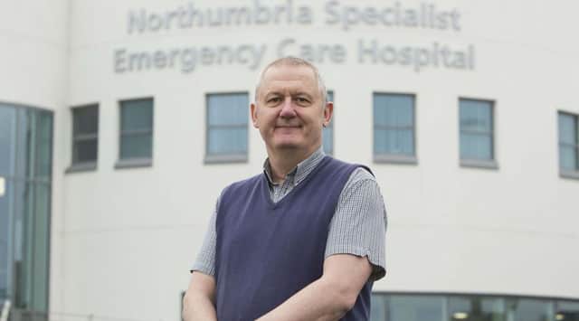 Dr Jeremy Rushmer, executive medical director at the Northumbria Specialist Emergency Care Hospital at Cramlington.