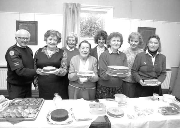 Remember when from 25 years ago, Felton coffee morning in aid of the Red Cross