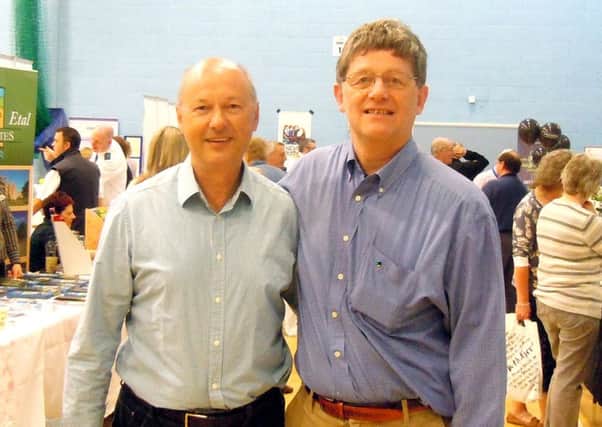 Carlo Biagioni and Philip Angier at last year's Tourism Fair.